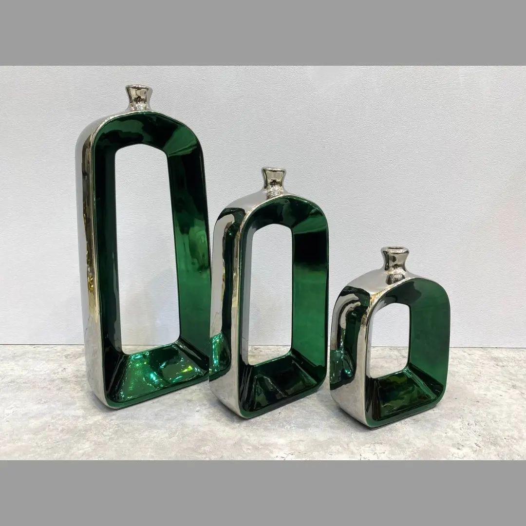 گلدان مینوس دو رنگ