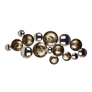 دیوارکوب فلزی سانساهوم مدل یانی طلایی کد BS2156G