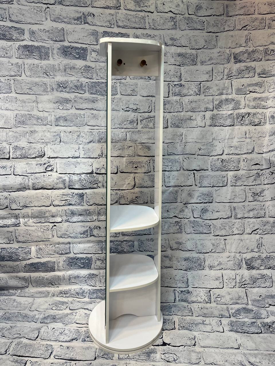 آینه قدی چوبی چرخشی جاکفشی و جا لباسی کد ۴۰۳