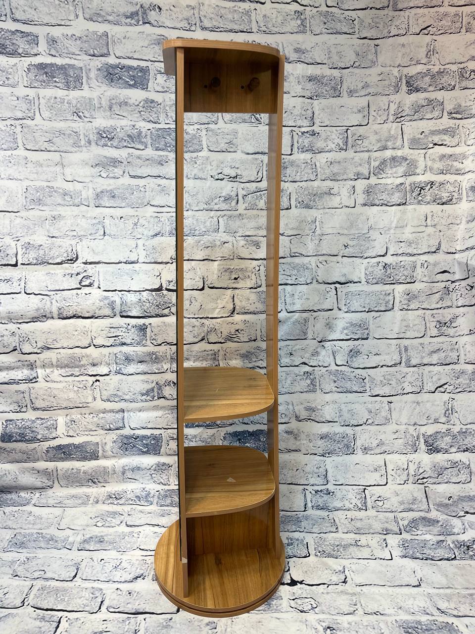 آینه قدی چوبی چرخشی جاکفشی و جا لباسی کد ۴۰۱