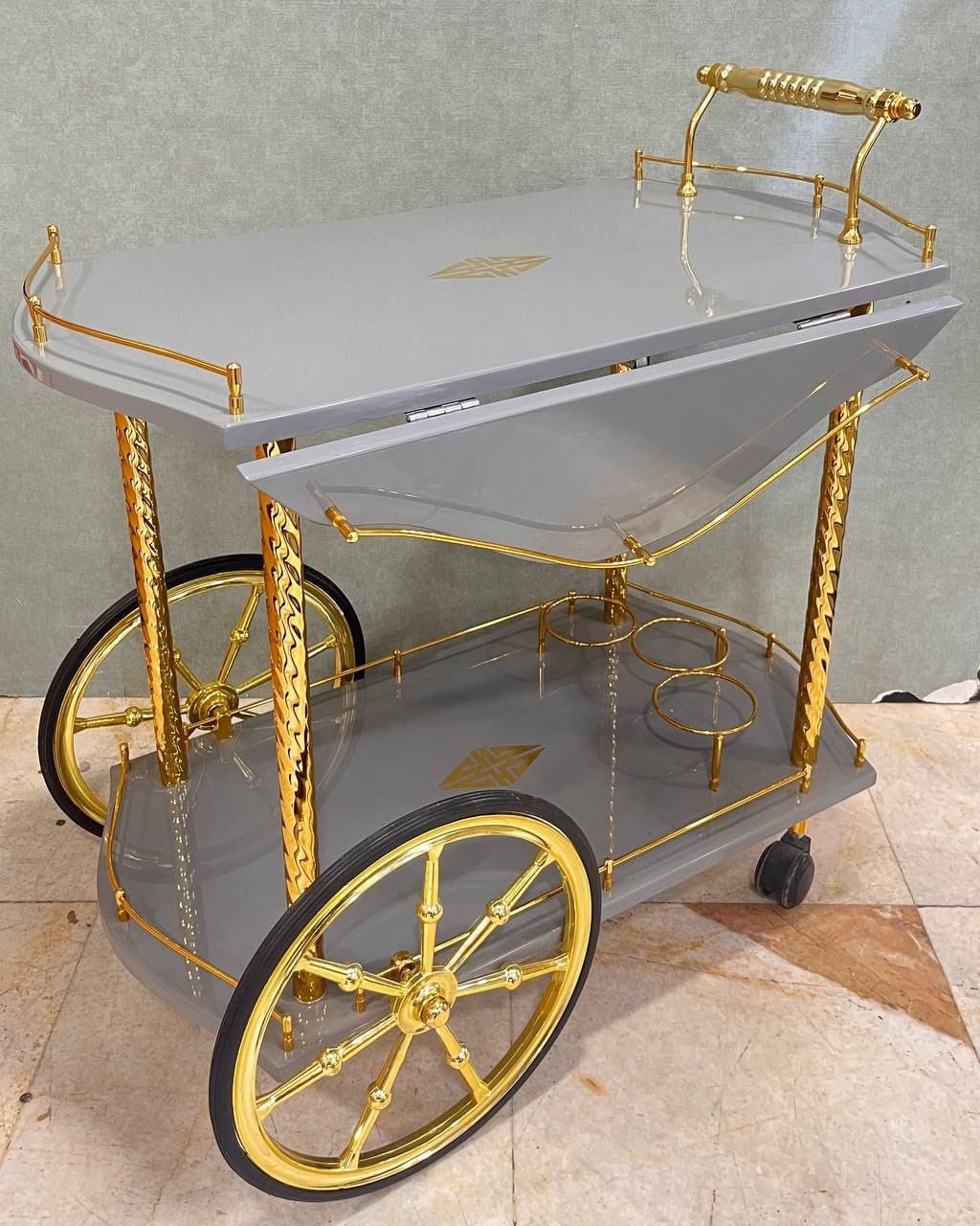 میز بار طوسی برند پروین