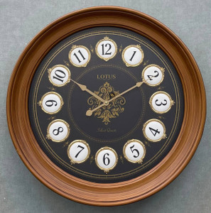 ساعت دیواری برند لوتوس کد 013