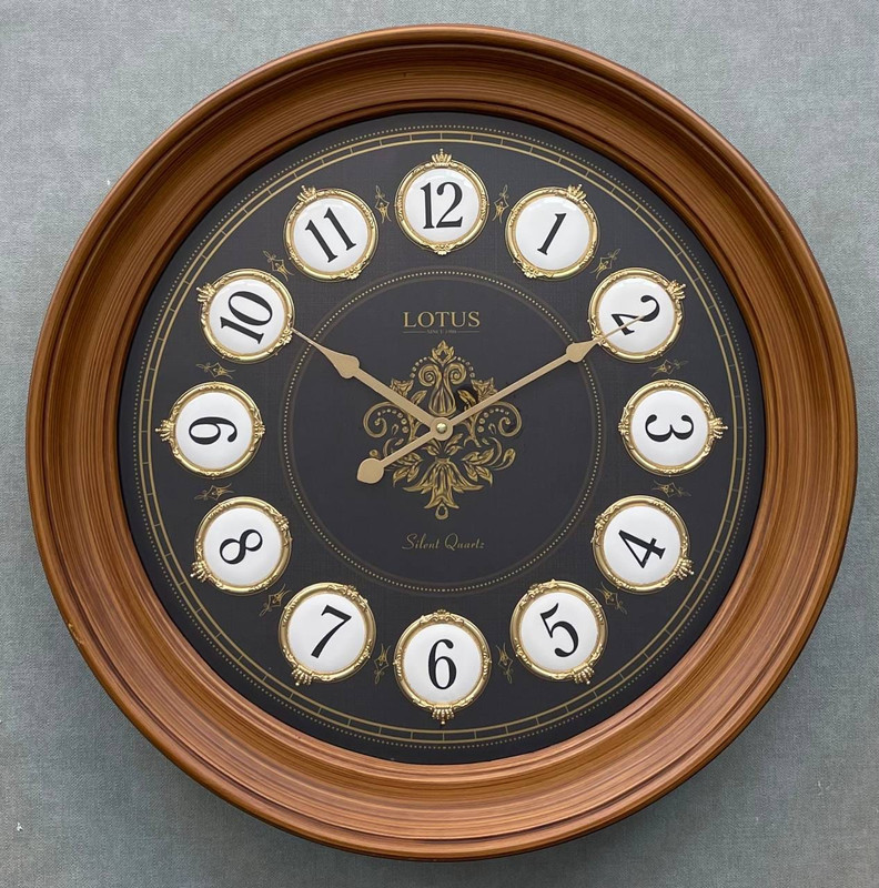 ساعت دیواری برند لوتوس کد 013