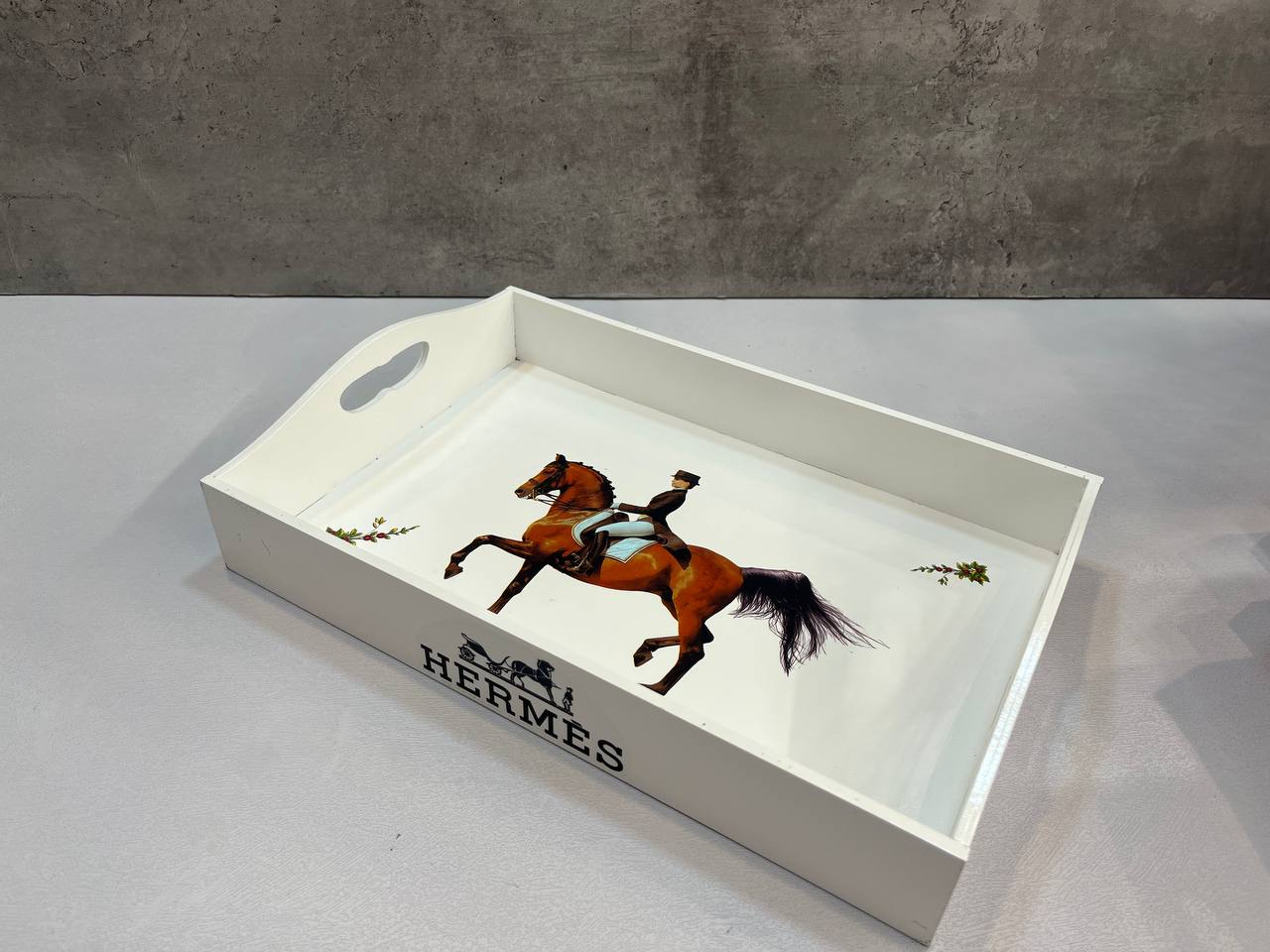 سینی چوبی طرح دار کد ۲۵۱۲