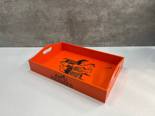 سینی چوبی طرح دار کد ۲۵۱۲