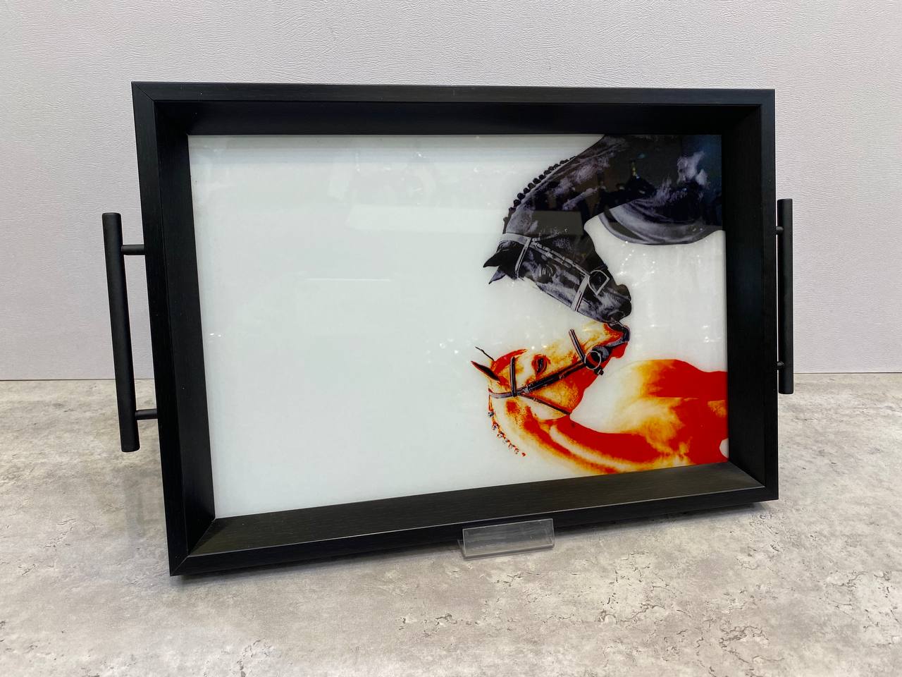 سینی مستطیلی طرح دار چاپ فلت