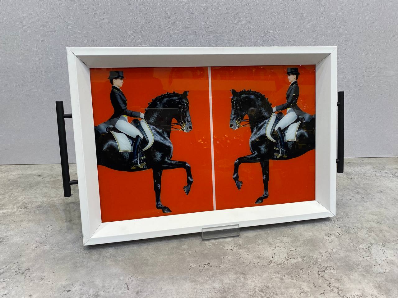 سینی مستطیلی طرح دار چاپ فلت