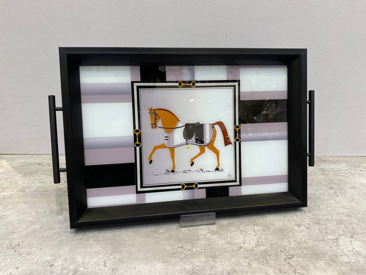 سینی مستطیلی طرح دار چاپ فلت