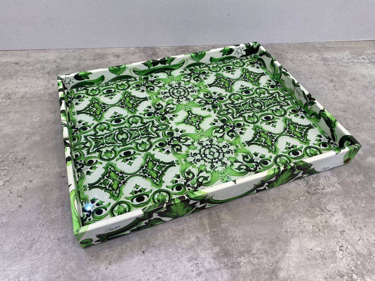 سینی مکس مستطیلی چرم