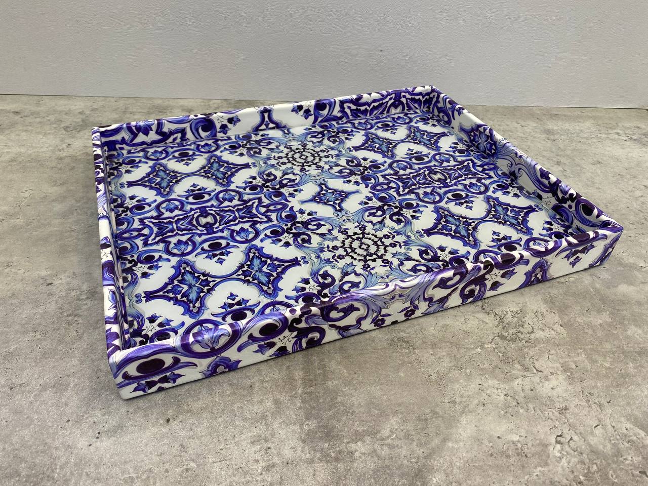 سینی مکس مستطیلی چرم