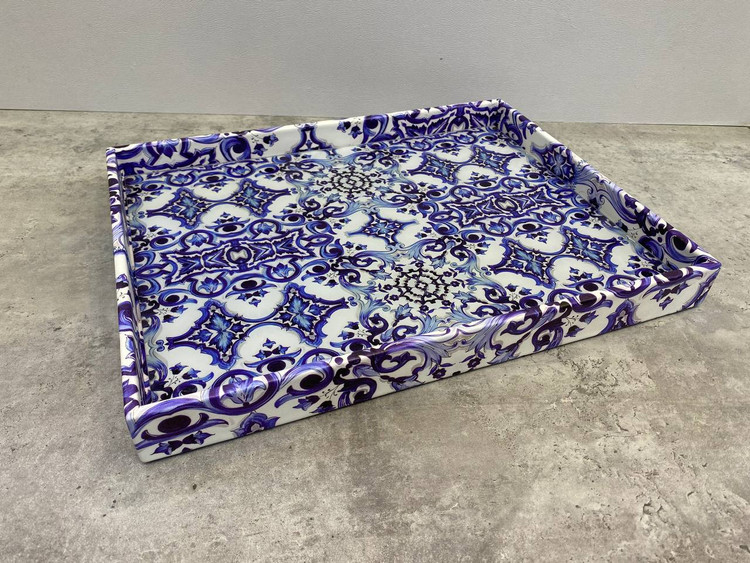 سینی مکس مستطیلی چرم