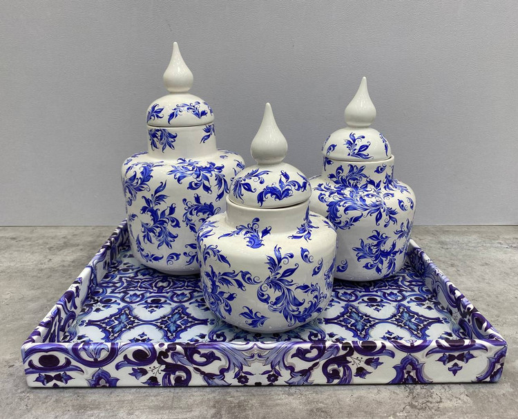 سینی مکس مستطیلی چرم