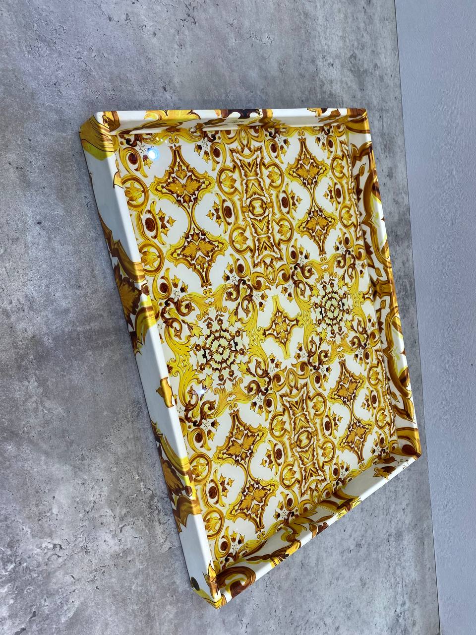 سینی مکس مستطیلی چرم