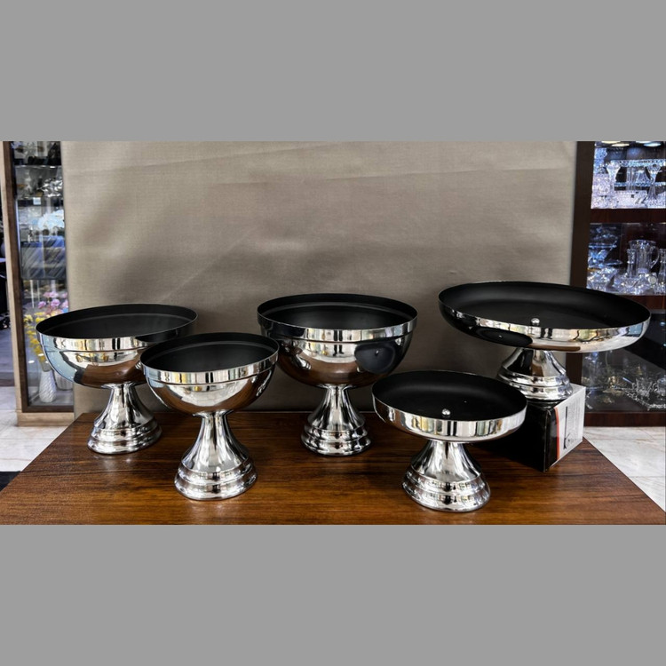 سرویس پذیرایی پنج تکه مدل جام نقرهای