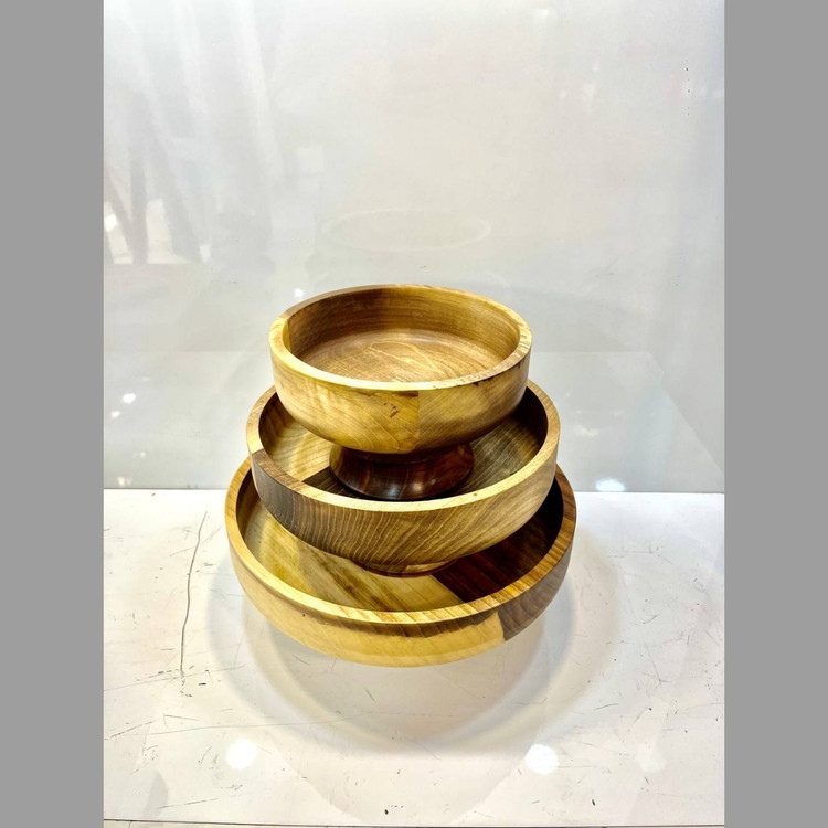 سرویس پذیرایی سه تکه مدل گرد پایه کوتاه