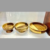 سرویس پذیرایی سه تکه مدل گرد پایه کوتاه