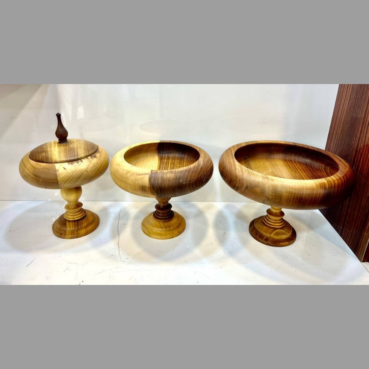 سرویس پذیرایی سه تکه مدل خمرهای پایه بلند