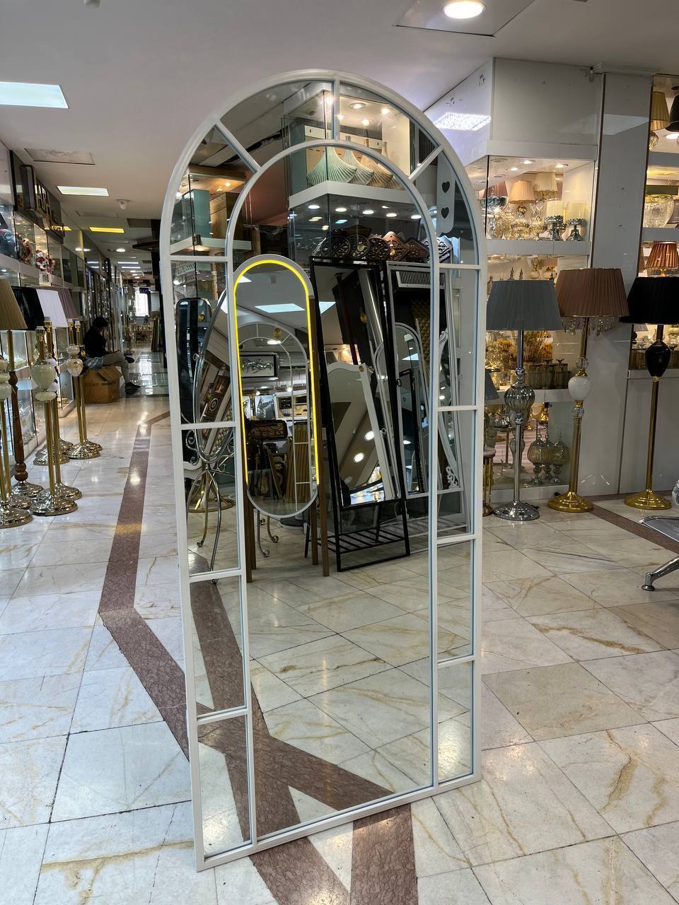 آینه قدی مدل گنبدی