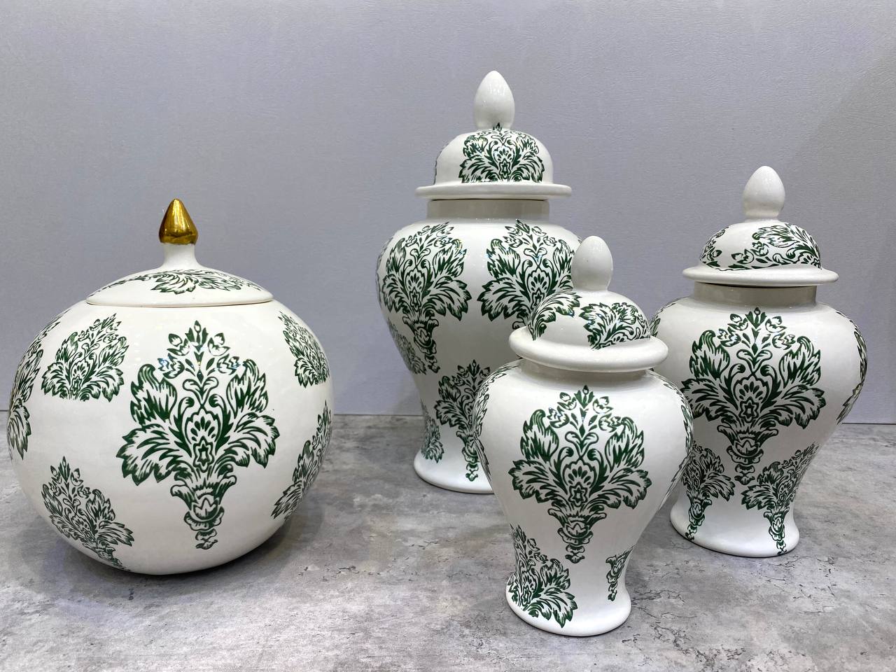 جینجر جار ۳ سایز مدل شاه صنم