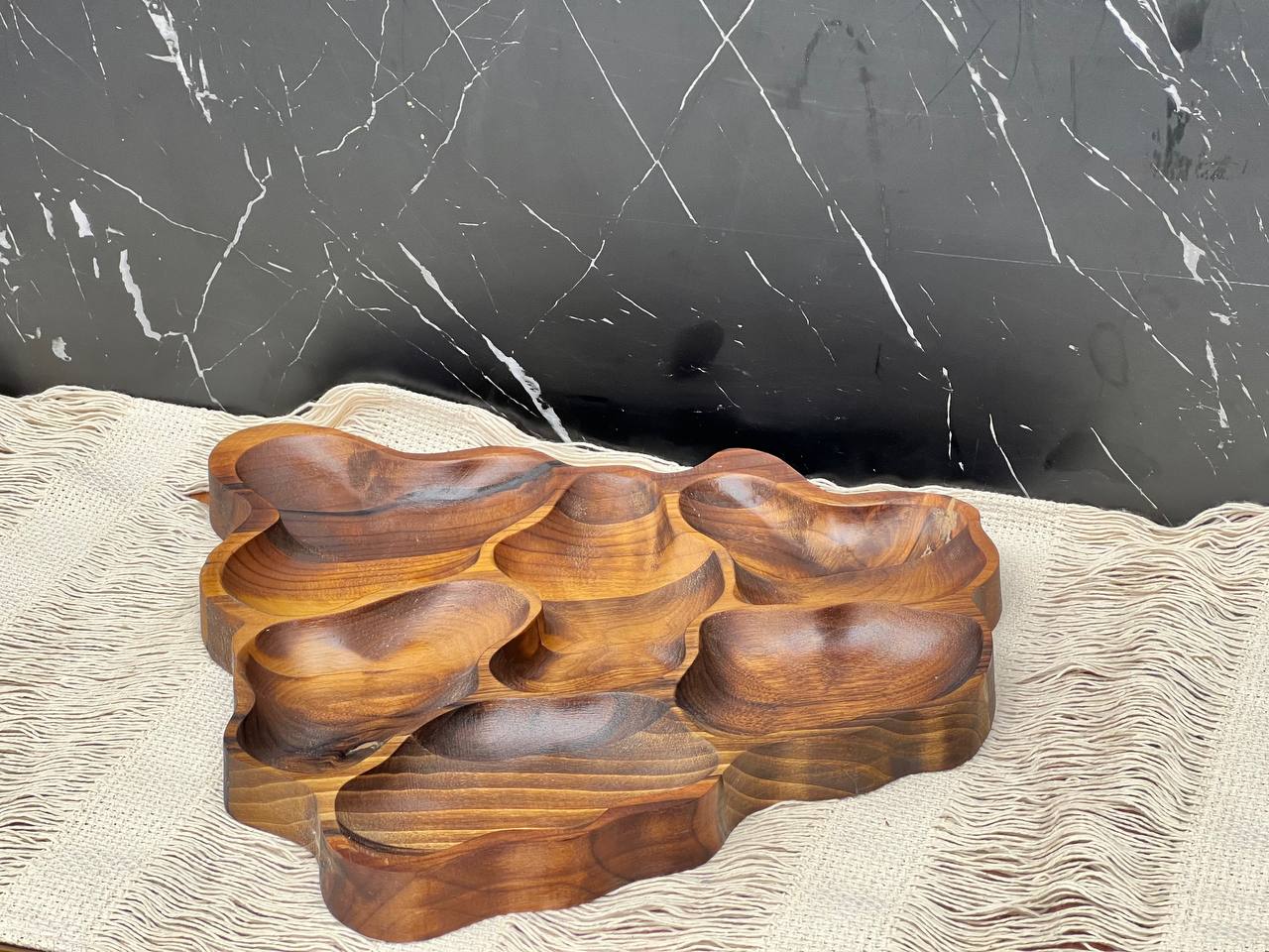 اردوخوری ۶ خانه چوب گردو