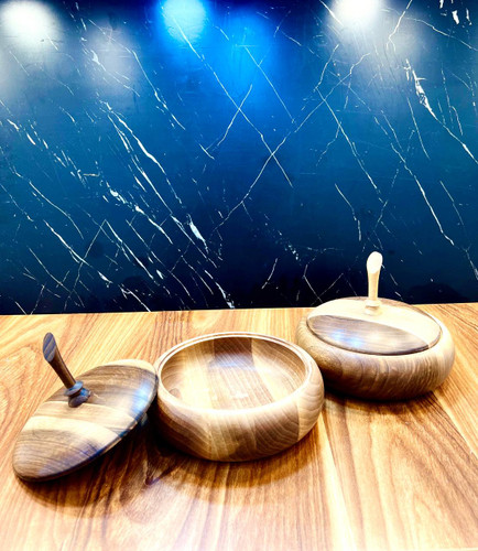 شکلات خوری بدون پایه چوب گردو