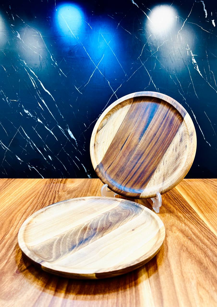 پیش دستی چوب گردو